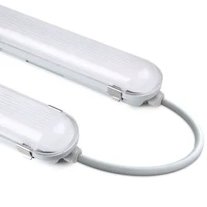 String Lights Outdoor Waterproof Materials Tri-proof Fixtures LED Vapor Tight Waterproof Tri-Proof Light for Warehouse Tunnel