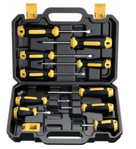 11-piece Screwdriver Set, 5-piece Flat-head Screwdriver, Alloy Steel Tool Set, Chromium-vanadium Alloy Steel, in Stock in the US