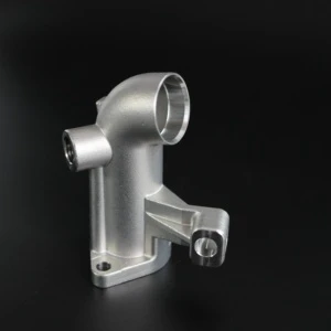 Sand Blast Finish Stainless Steel Elbow Pipe Valve Body Custom Casting Parts with Mounting Bracket Class 101 Mold