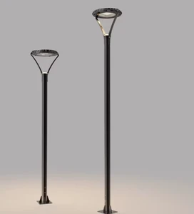 Outdoor Landscape High Poled Lamp Column Waterproof LED Power-on 3 M Community Garden Villa Project Garden Lamp Bright Street