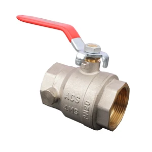 YOD OEM Female Threaded Lead Free NPT BSP Full Port Brass Ball Valve PN20 PN25 SS Stainless Steel 1/2