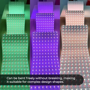 Ultra Long Flexible LED Panel Sheet DC24V Slim LED Sheet Lights Cuttable for Marble Countertop Backlighting