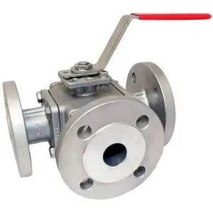 Ball Valve DNOVA BV3232P(4pc)-FP-3WT-F-ISO-H full bore pneumatic