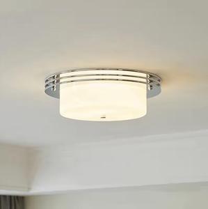 Zeal Lighting Modern Glass Ceiling Light Living Room Bedroom Light Indoor Modern Ceiling Lamp