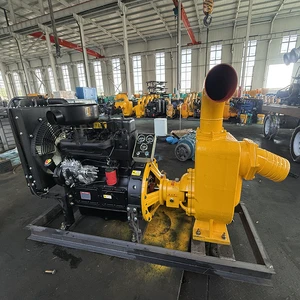 High Flow Diesel Mobile Self Priming Pump For Government Flood Control Municipal Emergency Drainage Pump Equipment