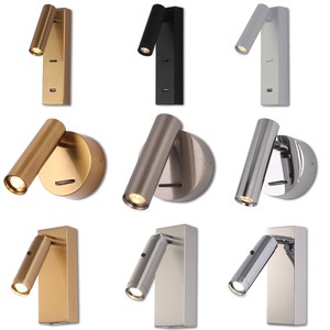 ZEROUNO Hotel Wall Lamp Surface-mounted Wall Mounted Reading Light 3W LED Light Source Lamp-mounted Knife Switch CRI 90 Bedside