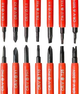 Advanced Technology 7-in-1 Multifunctional Electrician Multi-Purpose Screwdriver Repair Tool Kit Electrician Hand Tool Set