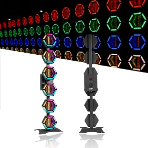New 6-column Vintage Lamp RGB 3-in-1 DMX512 LED Linear Light Suitable for Bars, Nightclubs, Stages, and Concerts