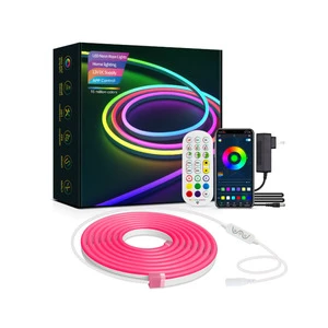 LED Smart Wifi RGB Neon Light Soft Silicone Neon Tube Light