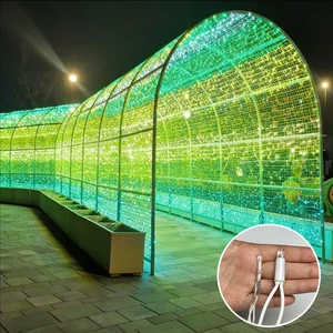 New Product Rgb Tunnel Dmx Lighting Color Holiday New Year Decorative Tunnel Light