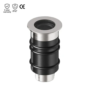 Outdoor RGB Deck Light Aluminum Body Recessed Underground Lighting Garden Landscape Road RGB Outdoor Floor Path Lighting Lamps