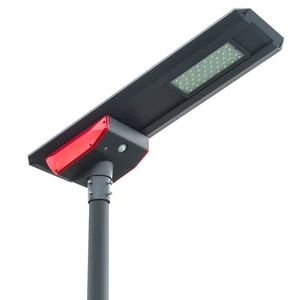 Road Lamp Luminaire 5 Warranty 50 Watt All in One Solar Street Light Outdoor Led Street Light
