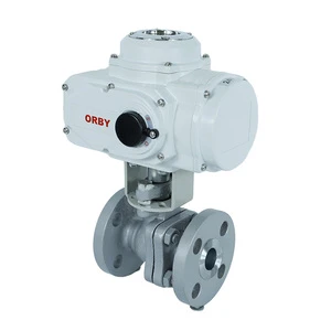 3 Inch Carbon Steel ANSI Class#150 #300 Motorized Electric Flanged Ball Valve 12v 24v 230v