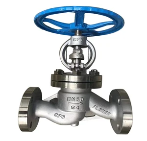 German Standard Factory High-performance Stainless Steel Bellows sealed Globe Valve
