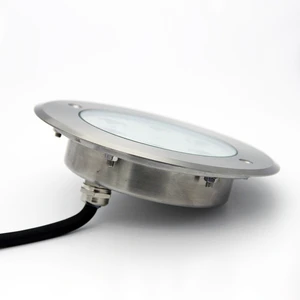 Professional DMX512 IP68 Underground LED Light 12W SS304 Buried Lamp for Modern Architectural Facade Lighting