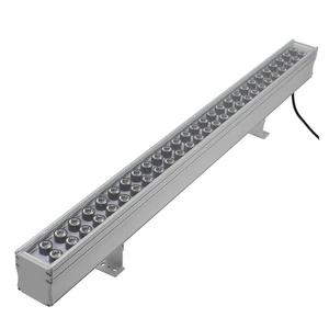 1M Linear LED Wall Washer Facade Light RGB 162W IP65 Waterproof for Car Washer Hotel Building Monument Illumination