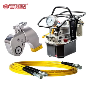 WREN 70mpa Hydraulic Torque Pumps Electric Three Stage Square Drive Impact Wrench Torque Controlled 70mpa Hydraulic Pump
