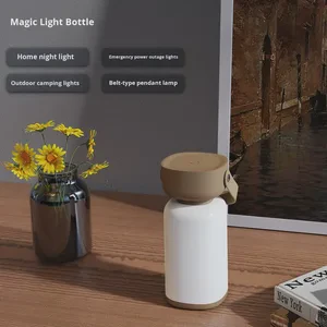 Handheld Minimalist Rechargeable Night Light Small Outdoor Camping Table Lamp for Nursing Bedside Sleep Companion Touch