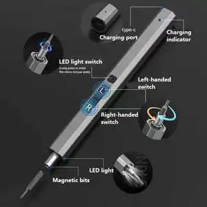 Mini Electric Screwdriver Set 66 In1 Screwdriver Kit / Magnetic Rechargeable Screwdriver Box Set Tool
