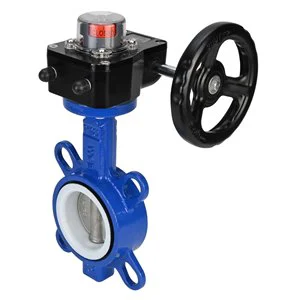 Carbon steel Butterfly Valve DNOVA WCB-316L-PTFE-HGB 16 bar compact flanged manual