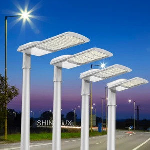 50W 100W 150W 200W Roadway LED Street Light IP66 Waterproof Die-Cast Aluminum Streetlight for Roads and Plazas
