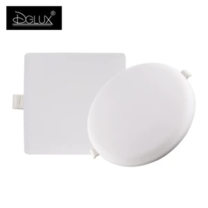 Ultra Slim Thin Surface Mounted Square Round 8w 10w 18w 24w 36w Frameless Led Panel Light