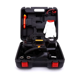 High Quality CE ISO 3Tons 150W 12V Portable Long Stroke Durable Electric Car Hydraulic Jack Impact Wrench ROGTZ TYTZ02 1 Year