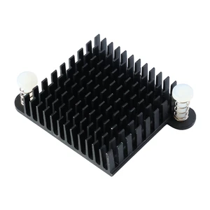 North-south Bridge Heat Sink 35*35*10 Diagonal Holes 48 with Back Tape Ears Secure Motherboard Chip Heat Sink