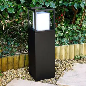 Landscape Outdoor Garden Pathway Bollard Light Aluminum Led Ac Powered Ip54 Waterproof Lawn Lamp