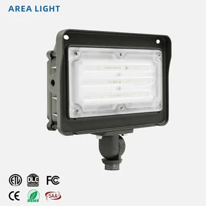 Led Floodlight Outdoor with DLC ETL Listing Aluminum Yoke Bracket 5 Year Warranty IP66 IP65 200W 150W 100W 50W 30W Options