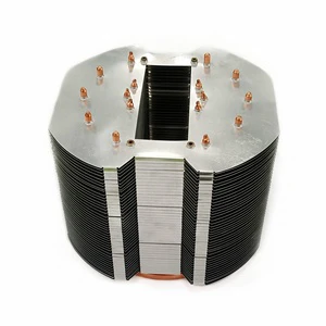 600W High Power Round Heat Sink with 12038 Fan for LED Entertainment Lights