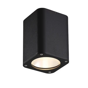 Outdoor Rounded square Modern Aluminum Ceiling Lamp Surface Garden Led Down Light