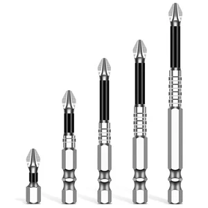K5 Electric Drill with Non-Slip Cross Batch 5A Magnetic S2 Phillips Screwdriver High Hardness Black OEM Customized Support
