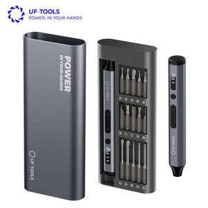 UFTOOLS 34-in-1 Magnetic Electric Screwdriver Bits DIY Professional Repair Set For Phones Laptops Brush Motor 5N.m Torque