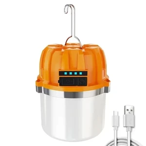 Compact Lightweight Camping LED Light with Hook IP65 Waterproof Lithium Battery CE Certified 3 Modes for UK Weather