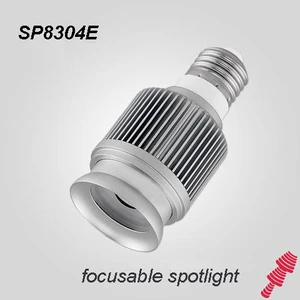 4w Zoomable E27 LED Spotlight GU10 LED Spotlight LED Focus Lamp Beam Angle Adjustable LED museum Light Coffee Shop Light Lamp