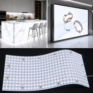 Flexible LED Light Sheet Single Color High Density Backlight Panel for Commercial Display Light Box Signage Decor
