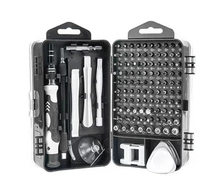 Electronic Disassembly Screwdriver Clock and Mobile Phone Repair Tools 115 in One Screwdriver Set