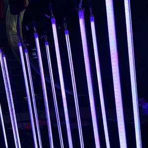 Nightclub/Stage/Party/Events Light Addressable RGB Led Pixel Light DMX Led Meteor Tube 3D Tube Stage Lights