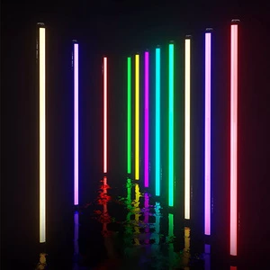 Tianmei Oem Odm 1.2m Led Rgb Stick Light Tube 27w Bio Color And Rgb Mode App Control Led Video Stick Light Tube