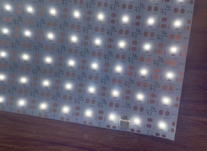 Flexible Led Light Sheets 480mm*240mm White Emitting Color 288LEDs CRI95 for Table Counter/ Signage High Quality Led Sheet Panel