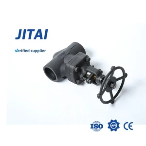 Low-cost A105 LF2 Globe Valve Manual Threaded (OEM/ODM Supported) General Oil Applications