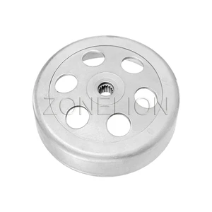 44D-E6611-00 Double Bowl Fit For XEON (44D) Motorcycle Rear Belt Pulley Cover Motorcycle Clutch Back Cover