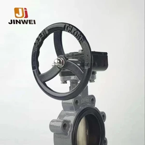 EPDM Seat Stainless Steel 304 Body Manual Operated High Temperature Lug Butterfly Valve For Oil & Gas