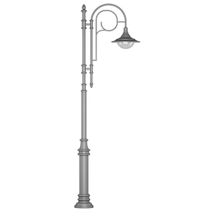 Custom Color 50W IP65 Pole Mounted LED Street Light High Lumen Outdoor Lighting for Road & Pathways in Urban Areas