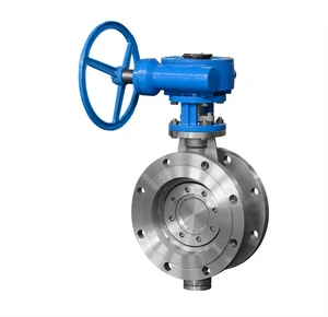 XINTAI New Product Stainless Steel Flanged Triple Eccentric butterfly Valve
