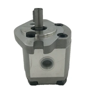 HGP-1A HGP-2A HGP-3A Aluminum External Gear Pump 1-20cc Low Noise 250Bar Viton Seal High Pressure Mini Hydraulic Oil Pump