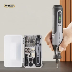 Custom 7.2V Cordless Mini Electric Drill Grinder Cordless Rotary Tool KitLithium Rotary Tool Multi-functional Hardware Set