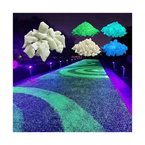 Wholesale Glow-in-the-Dark Stones Garden Rocks Aquarium Landscaping Gravels Glowing,Create A Luminous Running Track In The Park