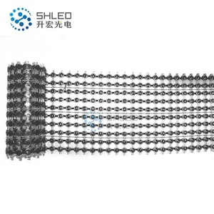 SHLED Building Lighting Mesh Pixel Led Light Mesh Screen Display SPI Control For Bridge Advertising Display